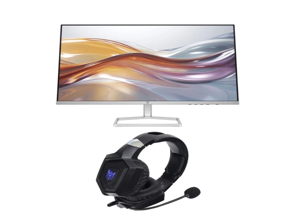 Monitor HP 27" 527Sf FHD 100 Hz + Obsequio Audifono Gamer Tech RGB JAL-K8